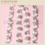 Pearl and Crystal Rhinestone Cup Chain