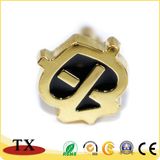 Gold Alloy Fashion Designer Enamel Cuff Links