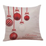 Christmas Ball Custom Decorative Throw Pillows Case