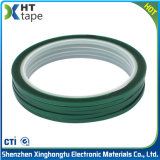Green Polyester Coated Heat Resistant Silicone Adhesive Pet Tape