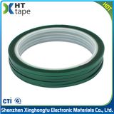 Green Polyester Coated Heat Resistant Silicone Adhesive Pet Tape