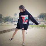 Fashion Printed Good Quality Europe Style Lady Hoody