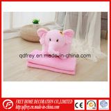 Ce Plush Elephant Toy Cushion with Blanket