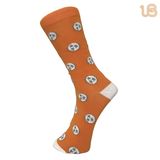 Mens Colorful Comb Cotton Dress Socks