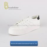 Popular Style PU Women White Shoes Platform Shoes