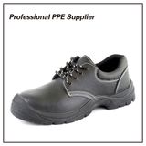 Bafflo Leather Wide Steel Toe Work Shoe