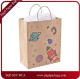 Promotional Bags Packaging Bags Shopping Bag, Brown Kraft Paper Gift Bag, Shopping Bag with Print Logo or Design.