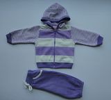 Girl's Fleece Zip-up Sweater and Pant Jogging Suit