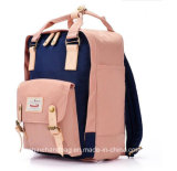 2018 New Design Pink Nylon Macaron Colors Waterproof Laptop Backpack Bag