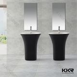 Modern Solid Surface Bathroom Freestanding Sink