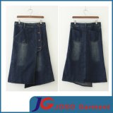 Fashion Wholesale Ladies Denim Long Skirt (JC2054)