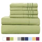 High Quality Microfiber Fitted Bed Sheet in Solid Colors (DPF10355)