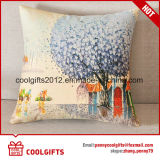 High Quality Digital Print Cotton Linen Decorative Pillow Cover