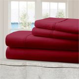 Deep Pocket Bed Sheet Set Brushed Hypoallergenic 1800 Series Microfiber Bedding Set