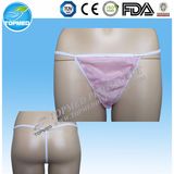 Nonwoven Tanga for Women Large Size, Soft White Tanga