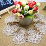 New Design Wholesale 9.5cm Width Embroidery Nylon Lace Polyester Embroidery Trimming Fancy Chemical Lace for Garments Accessory & Home Textiles & Curtains (BS1)