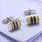 VAGULA High Quality Cuffs Catseye Gemelos Cuff Links Diamond Shirt Cufflinks 310