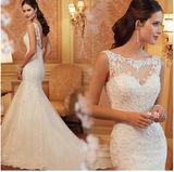 2016 Promotion Evening Party Prom Bridal Wedding Dress (ALSW001)