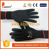 Ddsafety 2017 Nylon/Polyester Liner Latex Crinkle Gloves