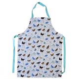 Kitchen Bib Aprons Washable PVC Anti Oil Cooking Apron (AP928W)