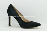 Elegant Fashion High Heels Leather Women Wedding Shoes