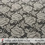 Floral Stretch Lace Fabric Elastic Lace Wholesale (M1108)