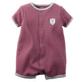 High Quality Soft Pure Cotton Infant Romper Striped Baby Clothes