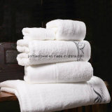100%Cotton Hotel White Plain Towel, Face Cloth Hand Towel Bath Towel Set