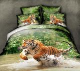 100% Cotton 4PCS Printed Bedding Set