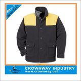 Mens Flap Pocket Fleece Jacket with Custom Logo