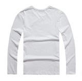 Promotion Cheap Customize Logo Cotton Mens Plain Tee