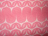 Dyed Lace Fabric for Woven Dresses, Blousers, Shawls, Mufflers