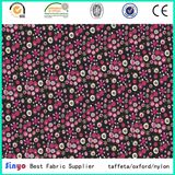 Baby Stroller Material 600d PU Coated Oxford Flower Fabric in 100% Polyester