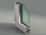 Constmart Latest Design Adhesive Aluminium Strip Window with Mosquito Net