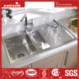 Handmade Sink, Apron Sink, Stainless Steel Sink, Kitchen Sink, Top Mount Sink, Farmhouse Drain Board Kitchen Sink