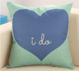 100% Cotton Lovely Heart Printing Sofa Cover