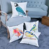 Digital Print Decorative Cushion/Pillow with Birds Pattern (MX-41)