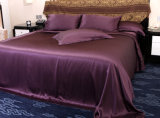 Brown Color 100% Mulberry Silk Soft Bedding Set