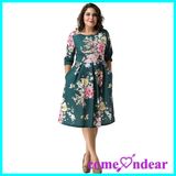 Dropshipping Low MOQ Can OEM Plus Size Sexy Party Women Fashion Ladies Dress