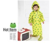 Hot Sale 2~6 Years Old Baby Kids Hooded Jacket Children Girl Boy Rain Coat Poncho Raincoat Cover Cartoon Balloon Print Tour Rainwear