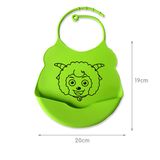 Best Silicone Children Baby Bibs with Snaps Wholesaler