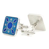 High Quality Fashion Soft Enamel Business Wedding Cufflinks (YB-r-013)