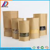 Kraft Paper Stand up Food Packaging Bag with Zip Lock