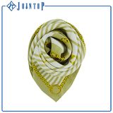 High Quality Gift Customized Logo OEM Silk Scarf