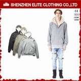 Winter Man Factory Price Casual Fleece Grey Hoodie (ELTHSJ-1161)