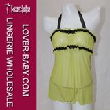 Honeymoon Lingerie Sexy Nighty Dress for Lady (L2426-1)