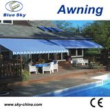 100% Anti-UV High Quality Metal Frame Retractabel Awning for Window B2100