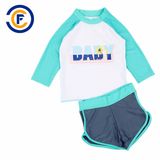 New Design Cartoon Print Girl Swimwear with Oeko-Tex