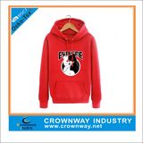 Irish Cotton Pullover Hoodies with Animal Printing Logo Front