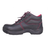 Black MID Ankle Anti Acid Industrial Safety Shoes